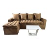 SOFA ATYRA 3L.+ CHAISE  Beige